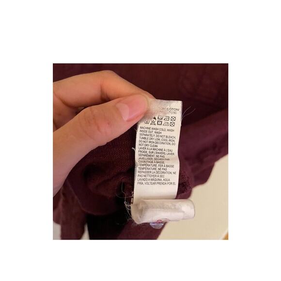 Lucky Brand Men’s Polos Large Set Of 2 Short Sleeve Shirts Gray Burgundy Pockets - Picture 6 of 10